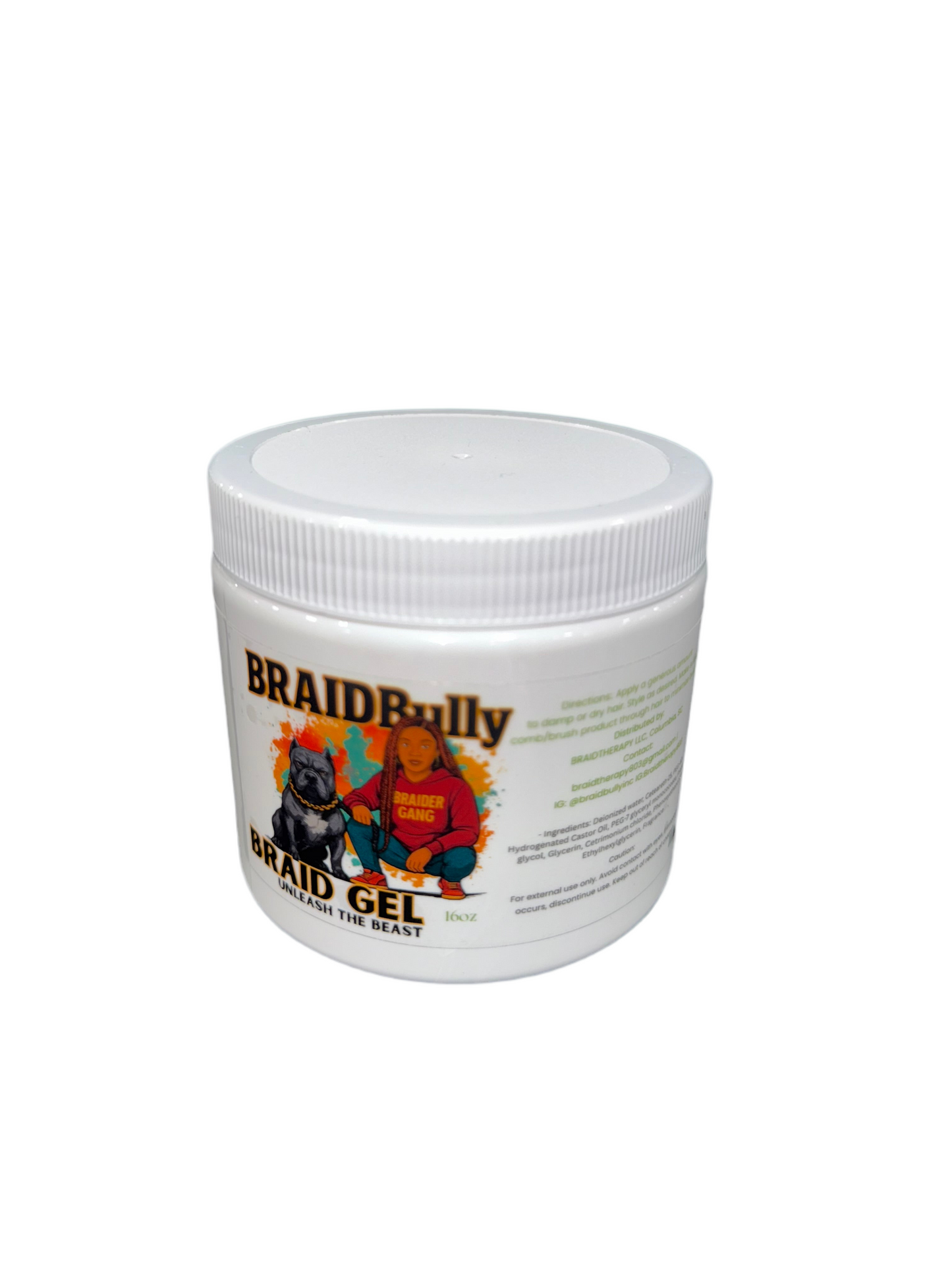 Braid bully braiding gel 16oz